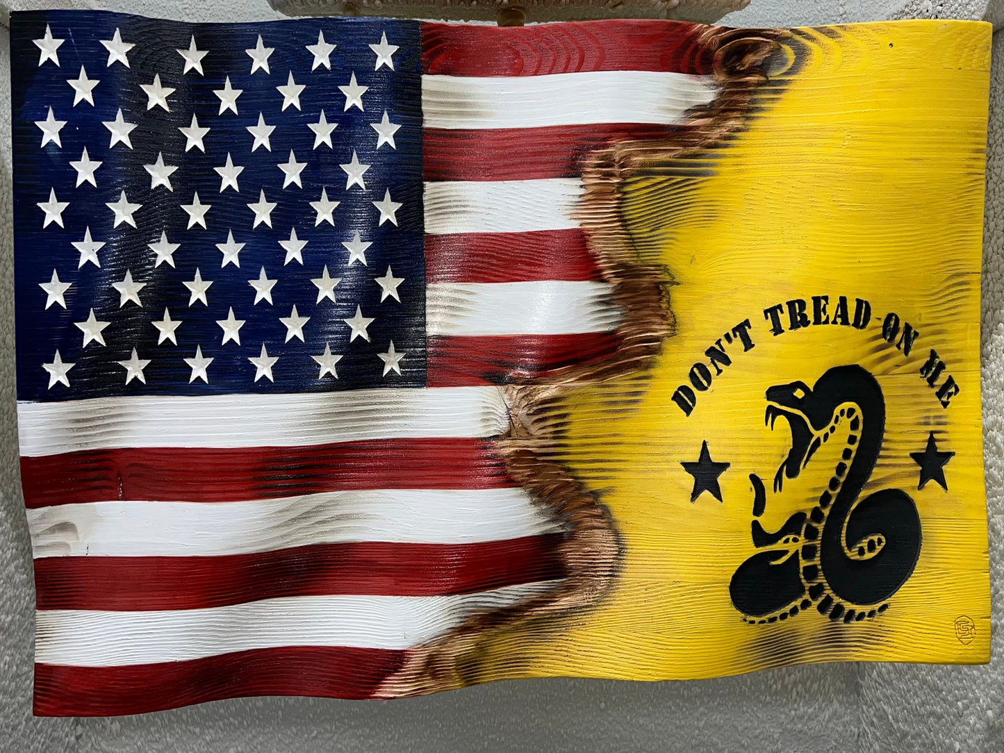 OLD GLORY/ GADSDEN CUSTOM JACK